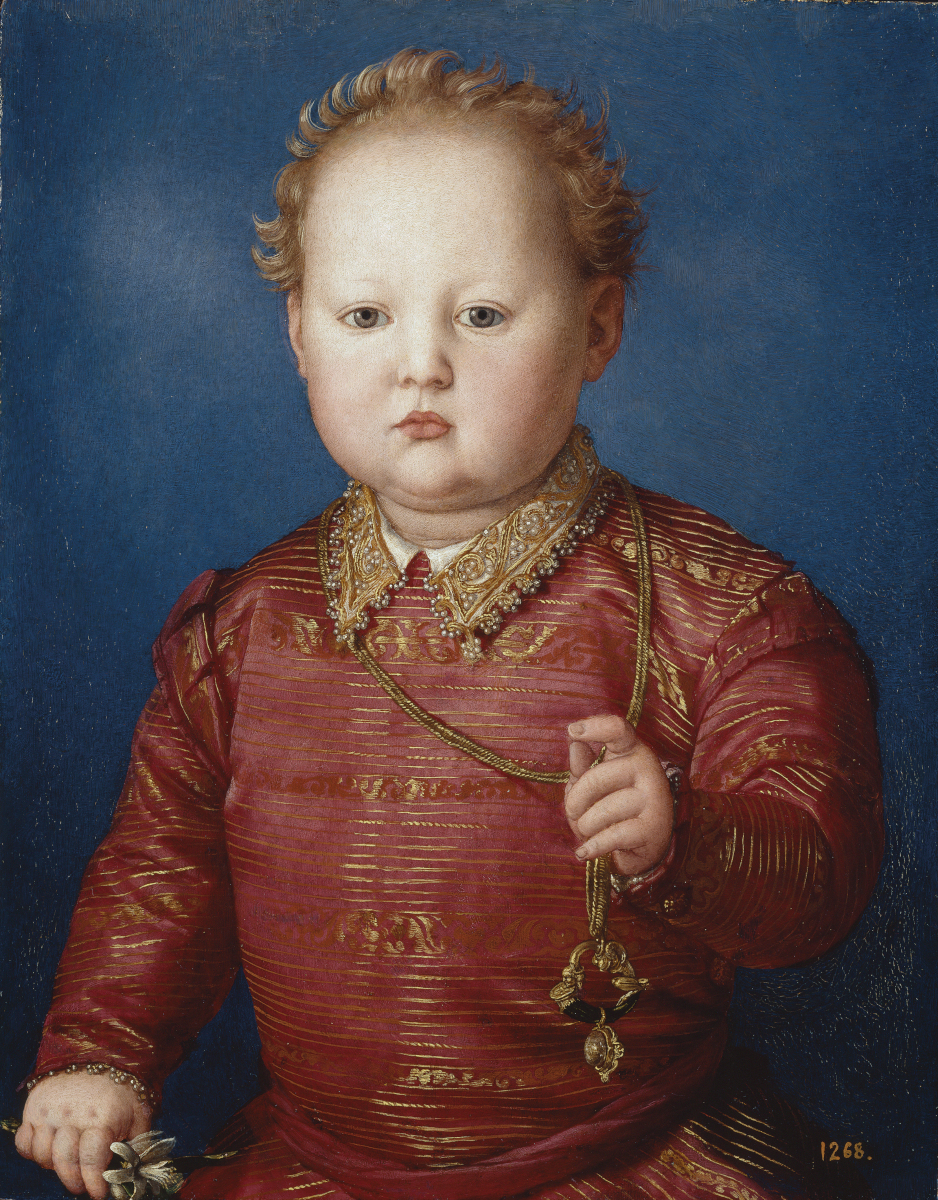 Ritratto di Garzia de' Medici bambino di Agnolo Bronzino