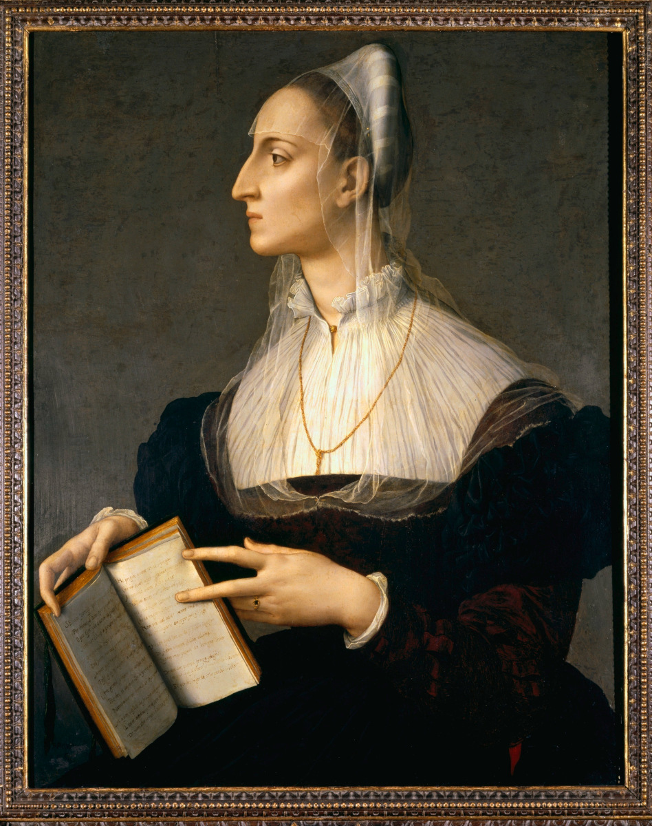 Ritratto di Laura Battiferri di Agnolo Bronzino