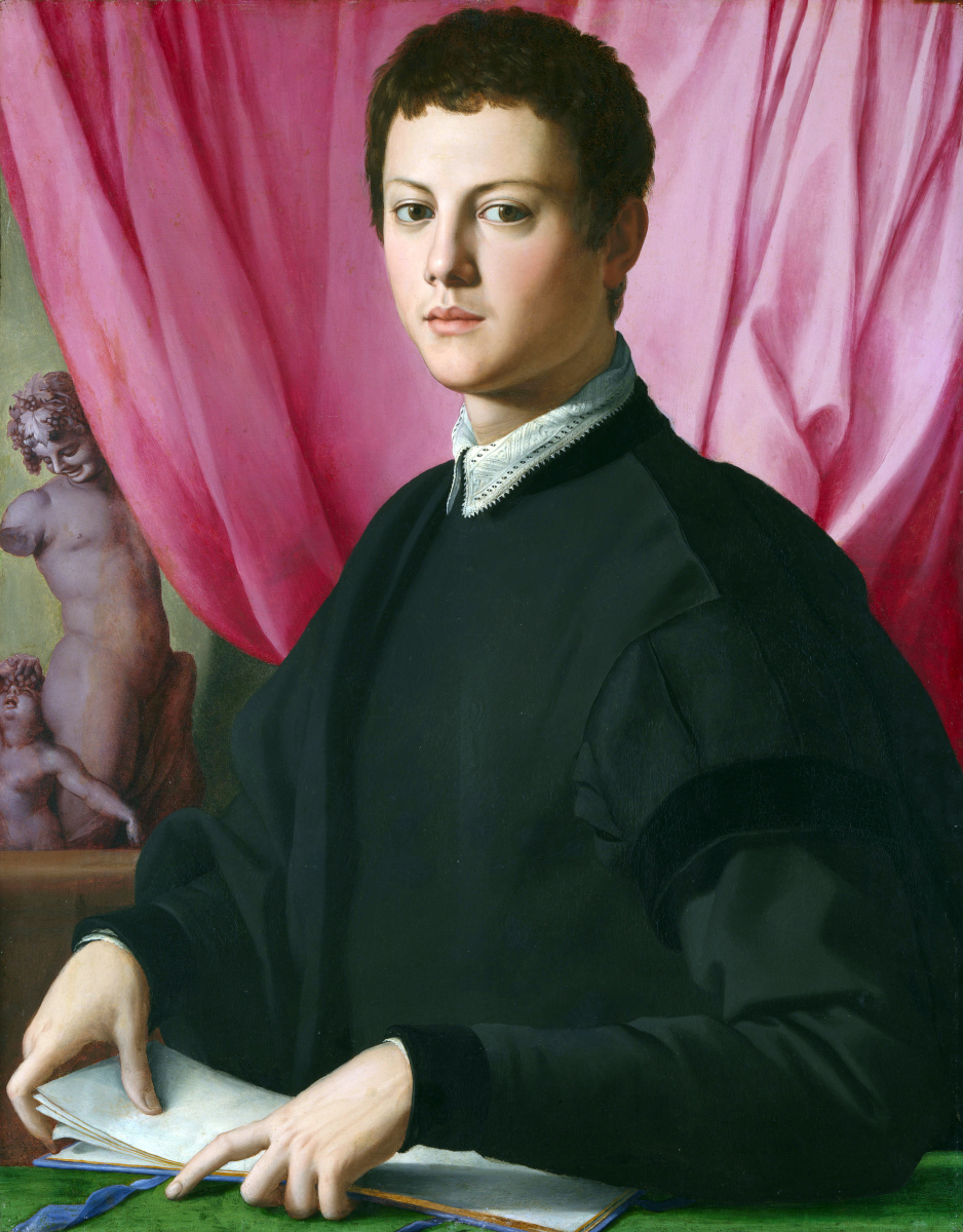 Ritratto di giovane uomo di Agnolo Bronzino