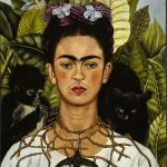 Autoritratto con collana di spine di Frida Kahlo