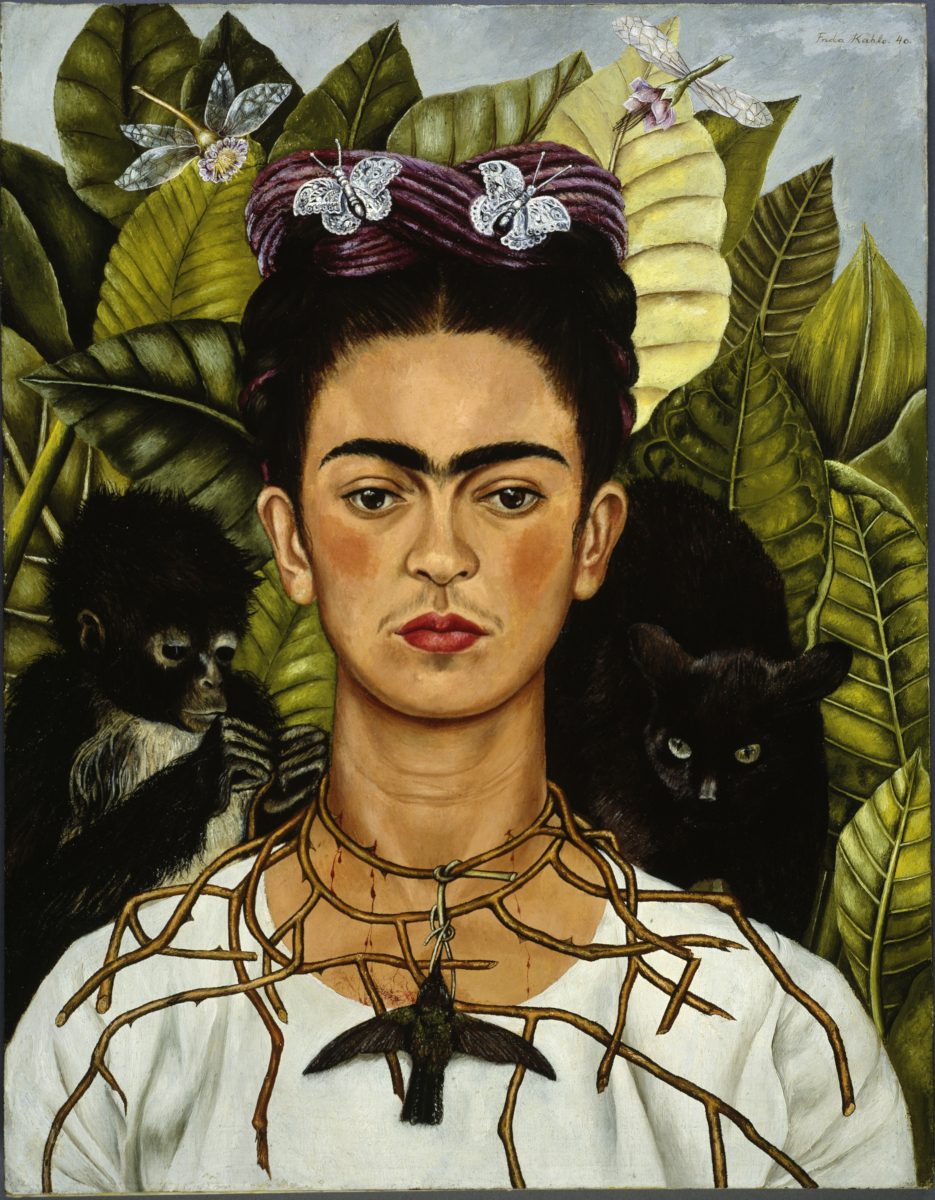 Autoritratto con collana di spine di Frida Kahlo