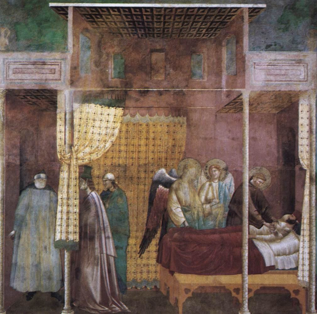 Guarigione dell'uomo di Lleida di Giotto