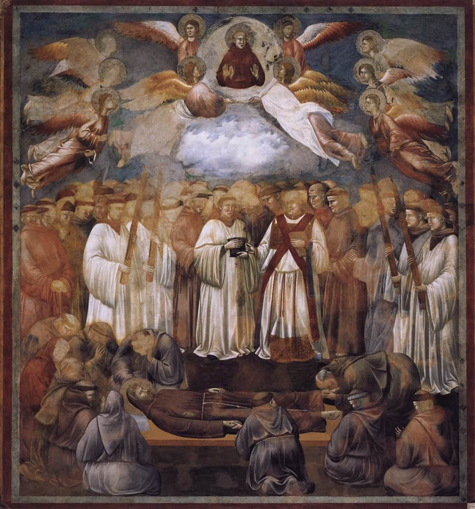 Morte di san Francesco di Giotto
