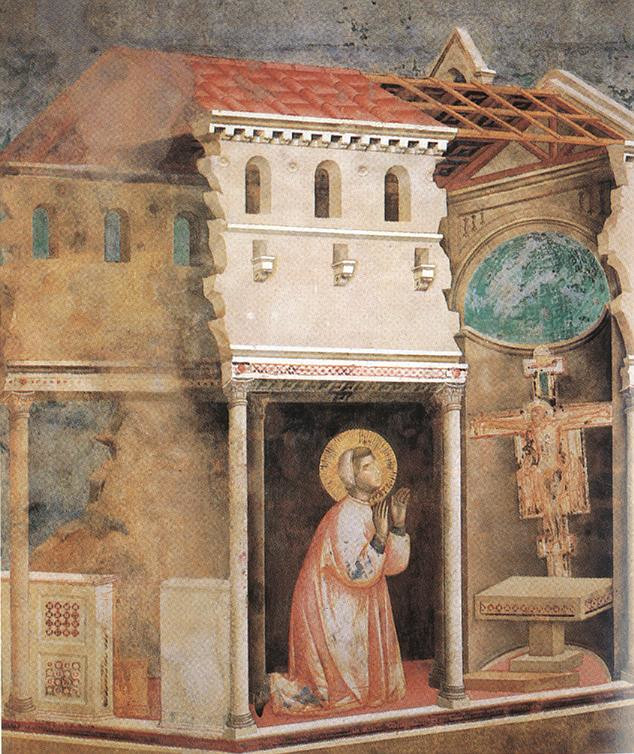 Preghiera in San Damiano di Giotto
