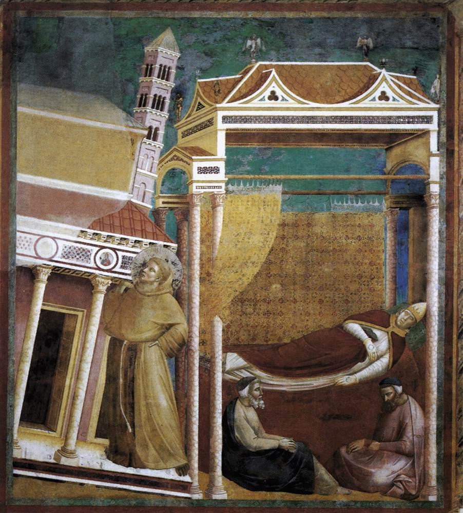 Sogno di Innocenzo III di Giotto