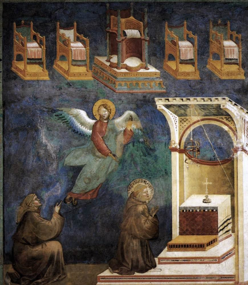 Visione dei troni di Giotto