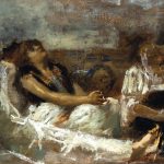 Fumatrici di oppio di Gaetano Previati