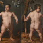 Doppio ritratto del nano Morgante