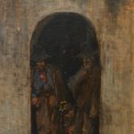 Operai maremmani sotto l’arco di Giovanni Fattori