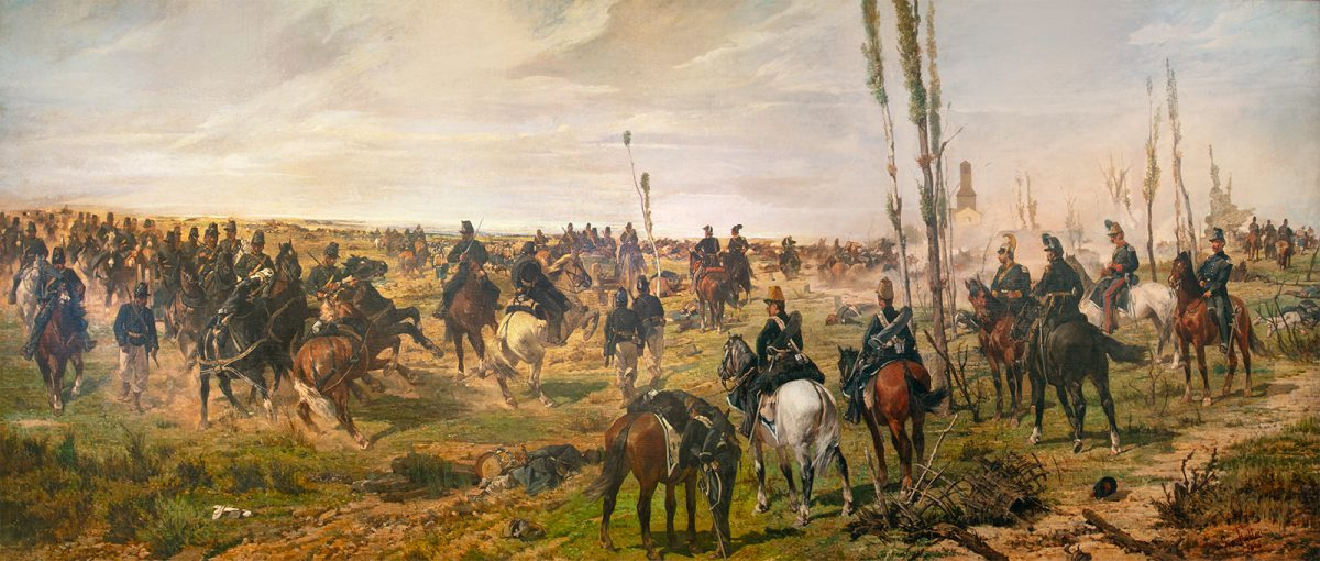 Un episodio della battaglia di San Martino di Giovanni Fattori