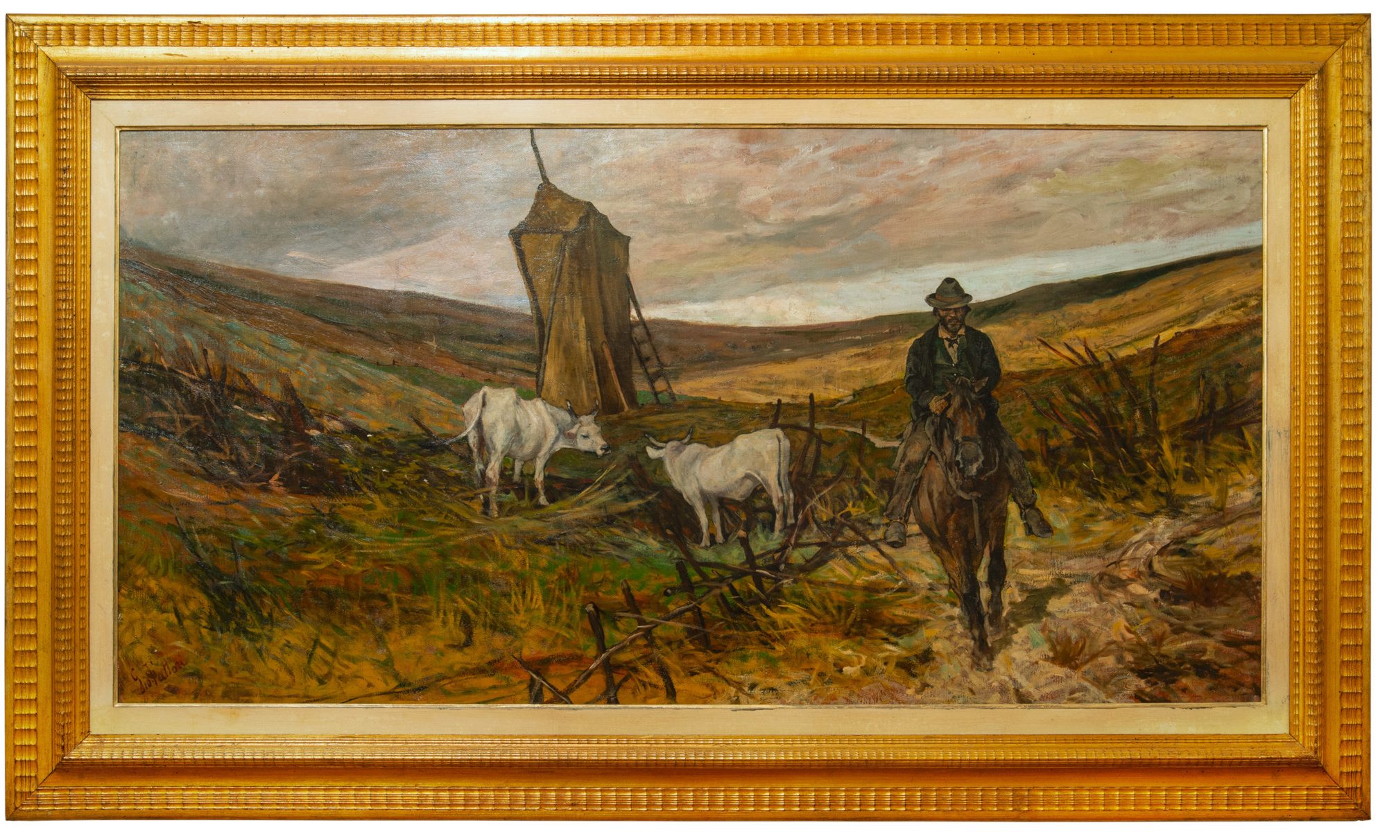 Campagna romana di Giovanni Fattori