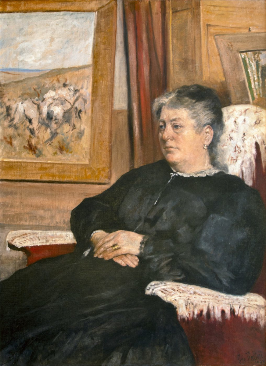 Ritratto della terza moglie di Giovanni Fattori