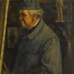 Giovanni Fattori nello studio di Giovanni Malesci