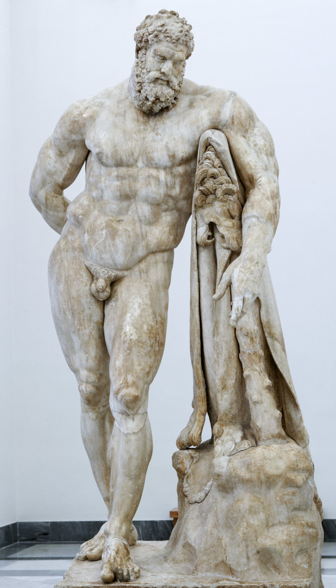 Ercole Farnese di Glicone di Atene