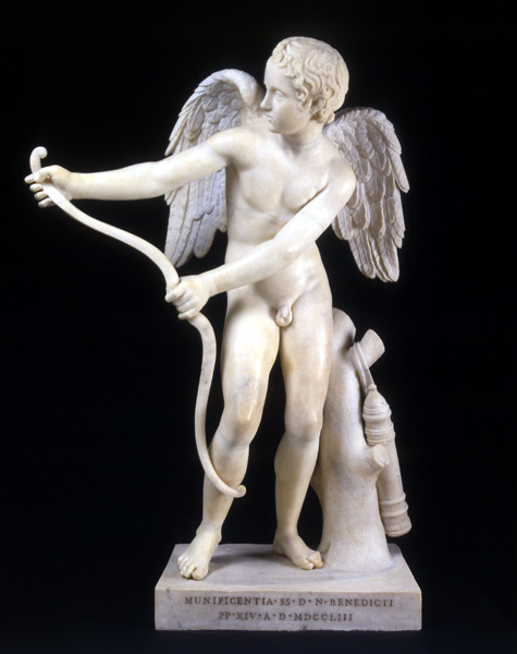 Eros che incorda l'arco di Lisippo