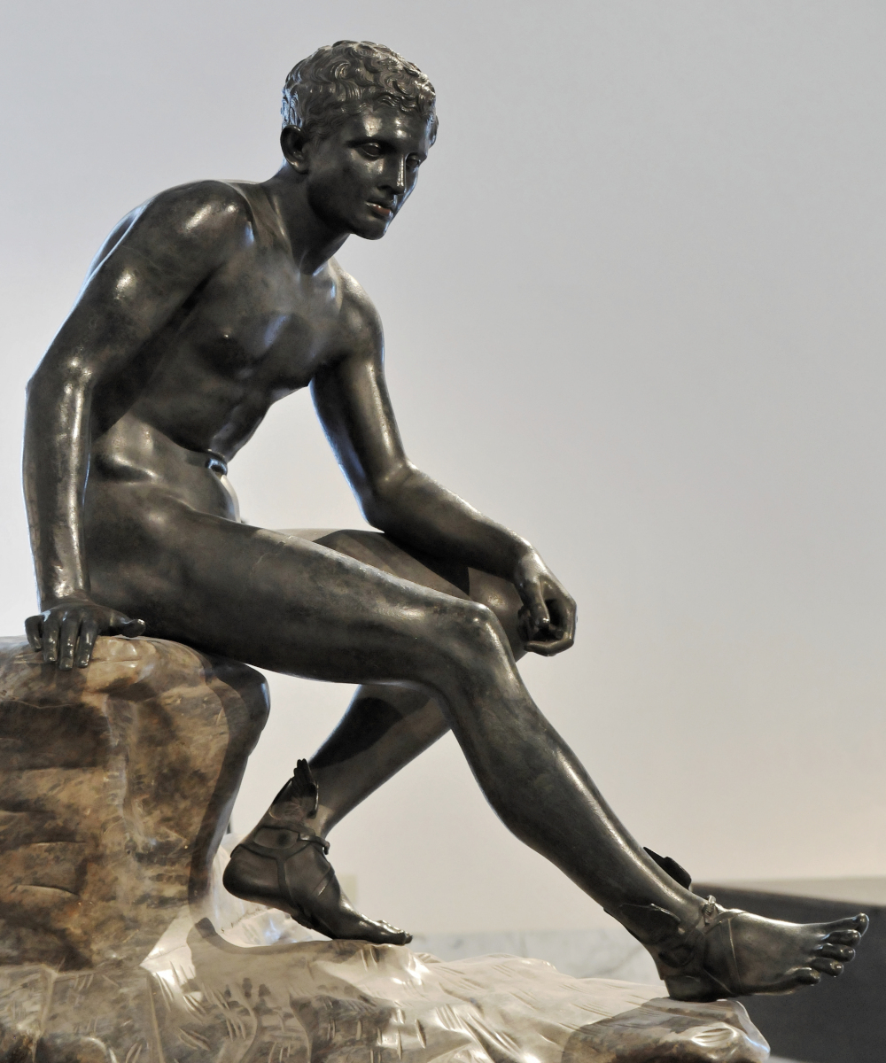 Hermes in riposo di Lisippo