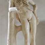 Satiro a riposo di Prassitele