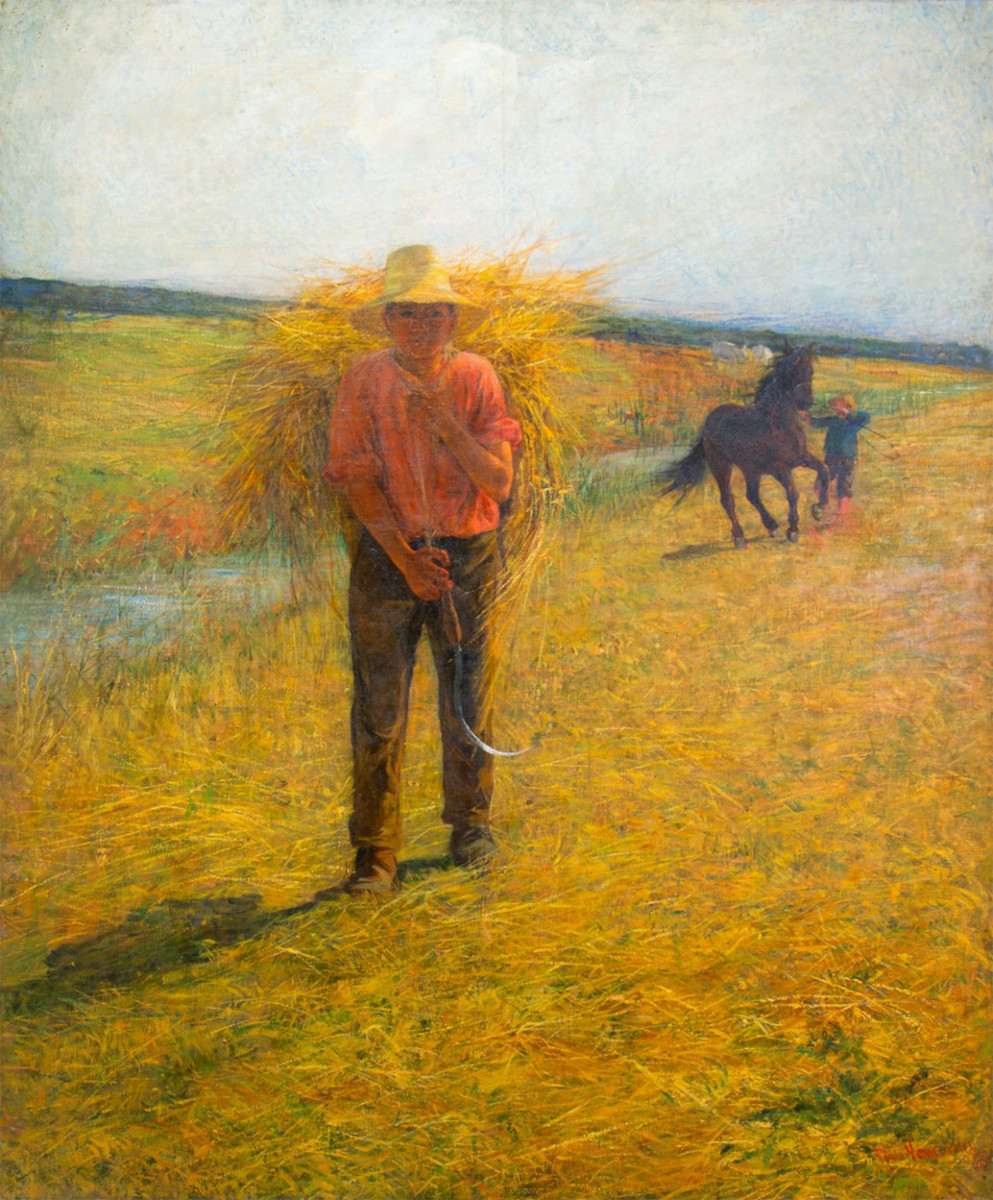 Il fieno di Plinio Nomellini