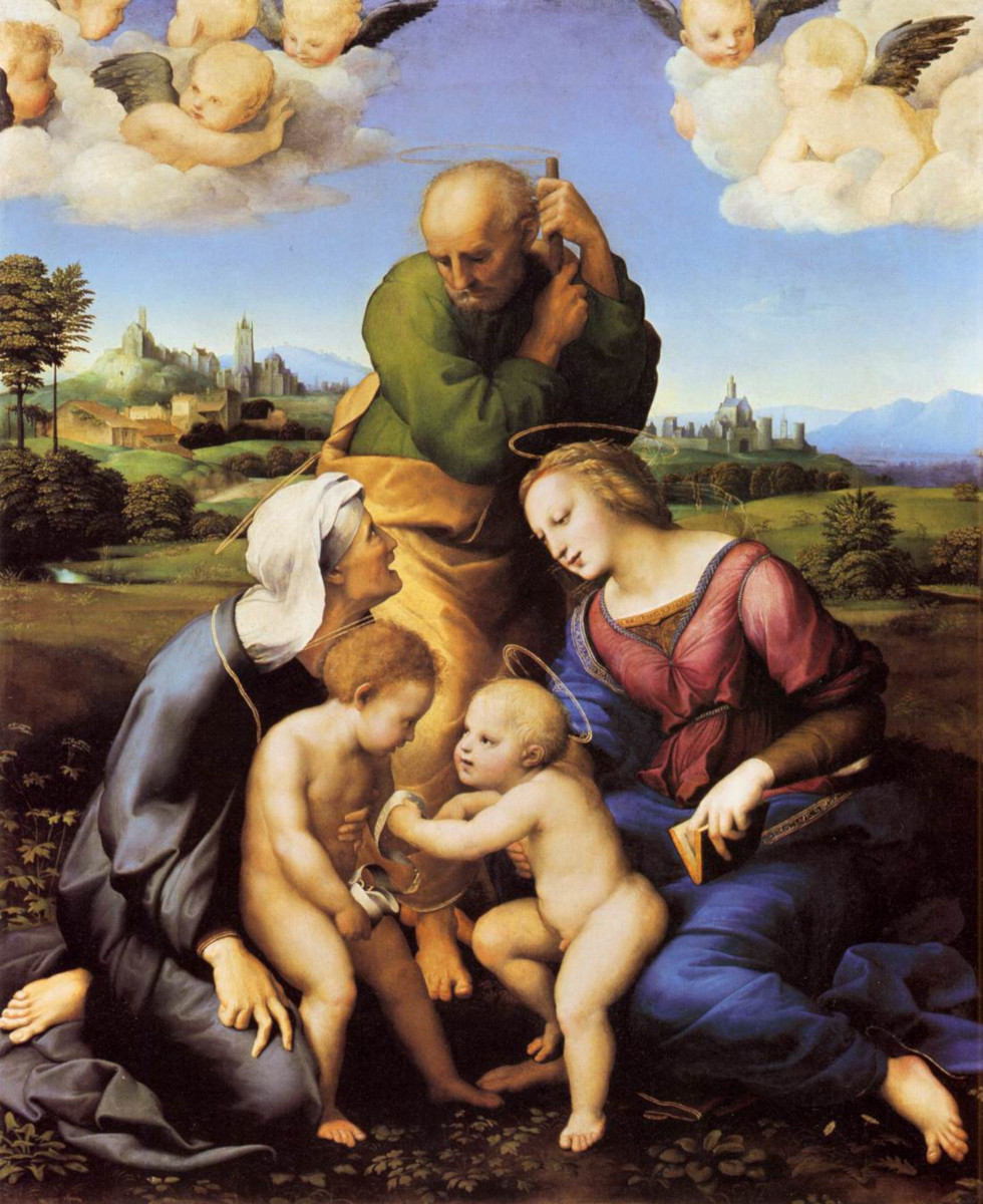 Sacra Famiglia Canigiani di Raffaello
