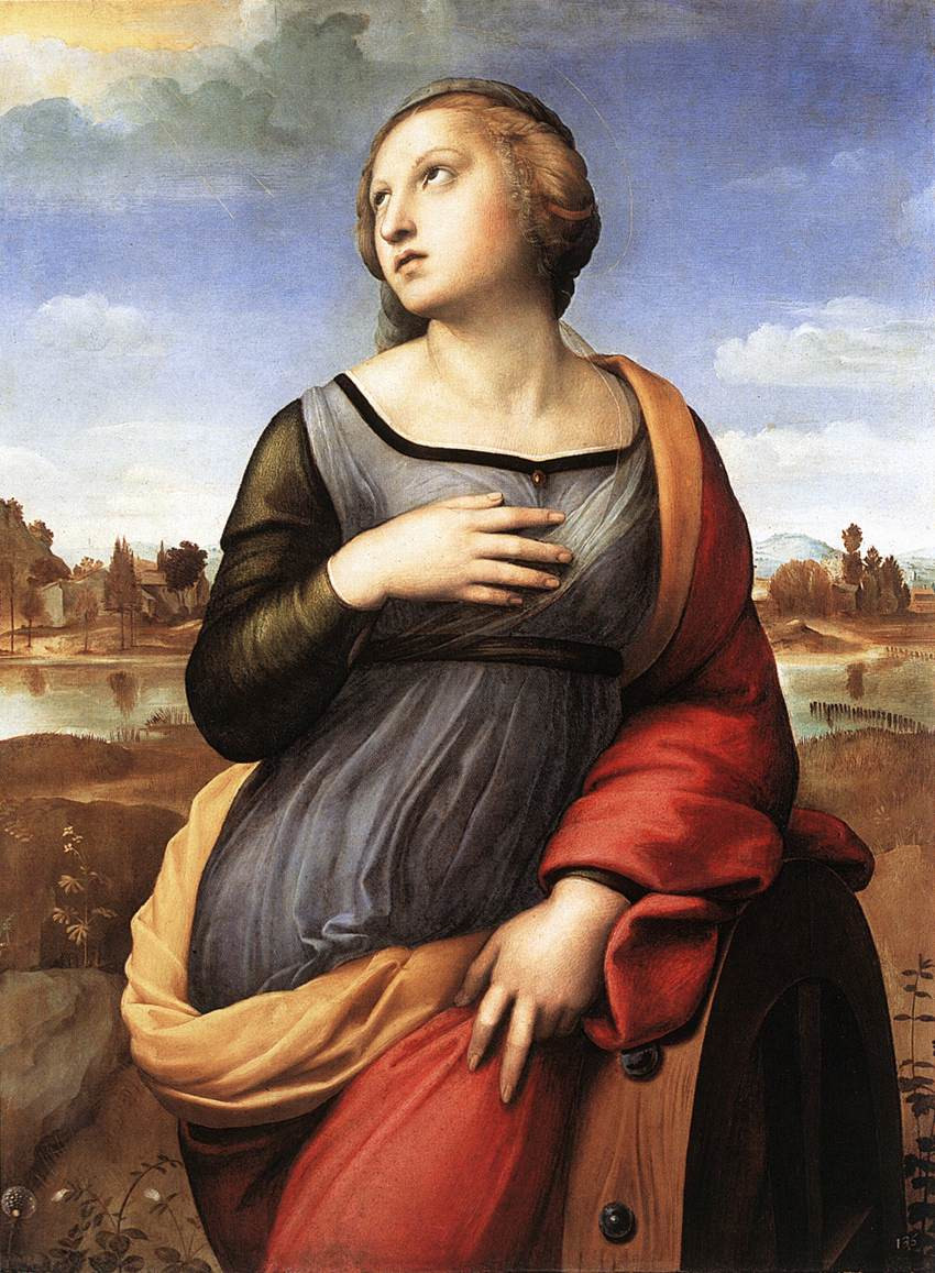 Santa Caterina d'Alessandria di Raffaello