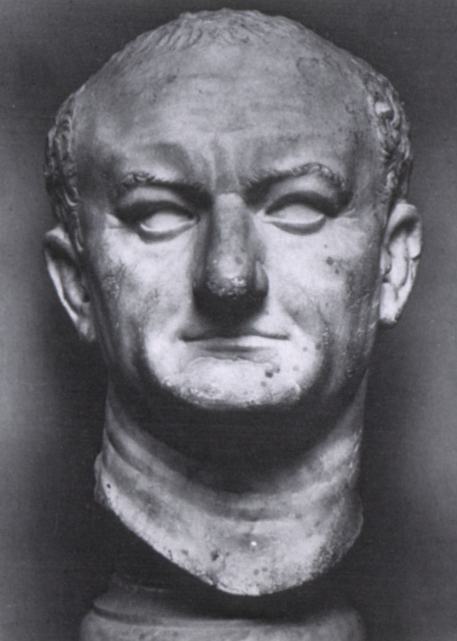Ritratto di Vespasiano, Testa di Ostia