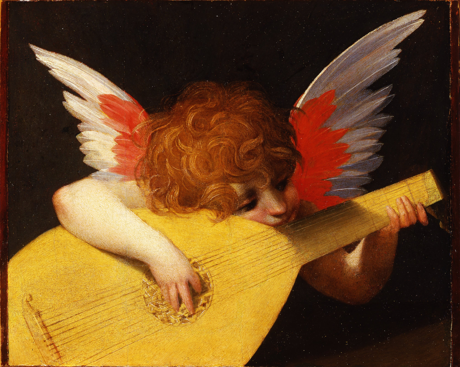 Angiolino musicante di Rosso Fiorentino