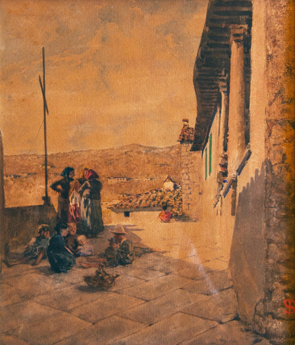 Dintorni fiorentini di Telemaco Signorini
