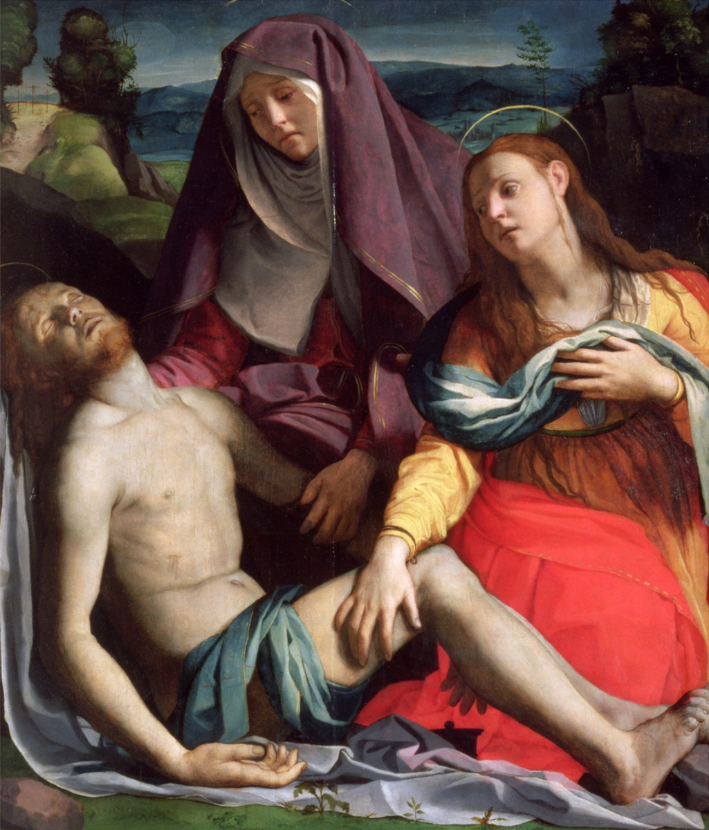 Pietà con Santa Maria Maddalena di Agnolo Bronzino