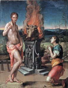 Pigmalione e Galatea di Agnolo Bronzino