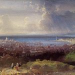 Veduta di Genova di Carlo Bossoli