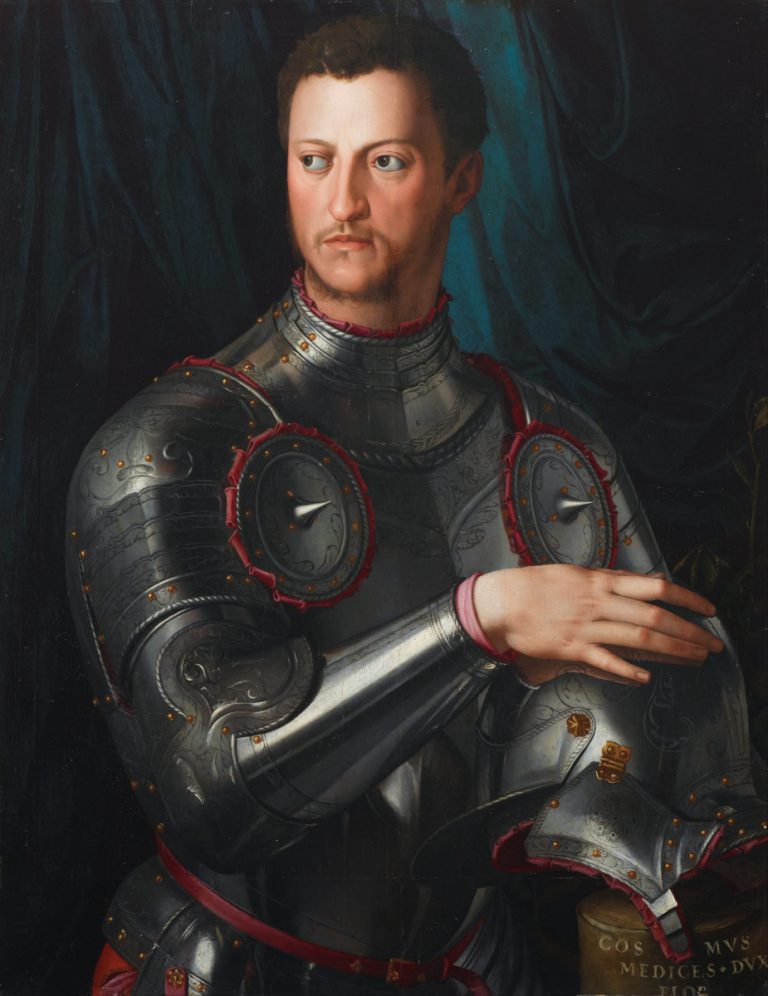Ritratto Di Cosimo I De Medici In Armatura Di Agnolo Bronzino Ado