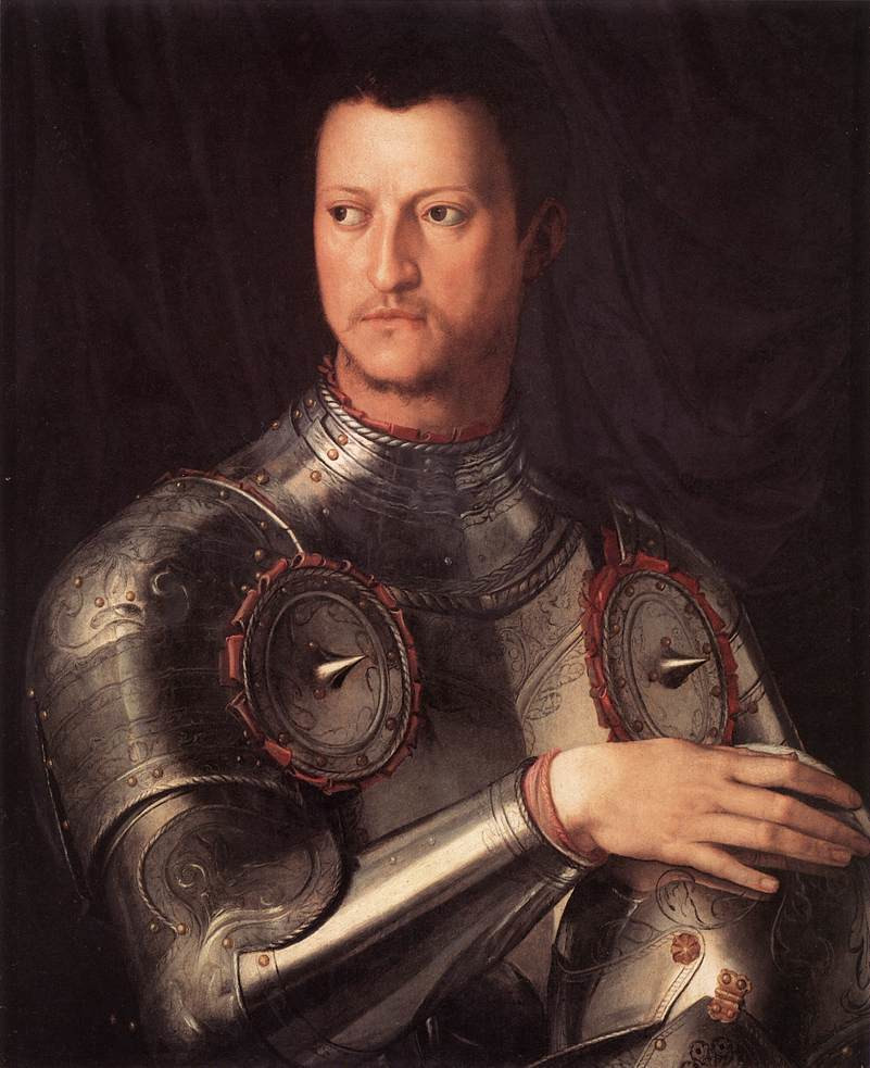 Ritratto di Cosimo I de' Medici in armatura di Agnolo Bronzino