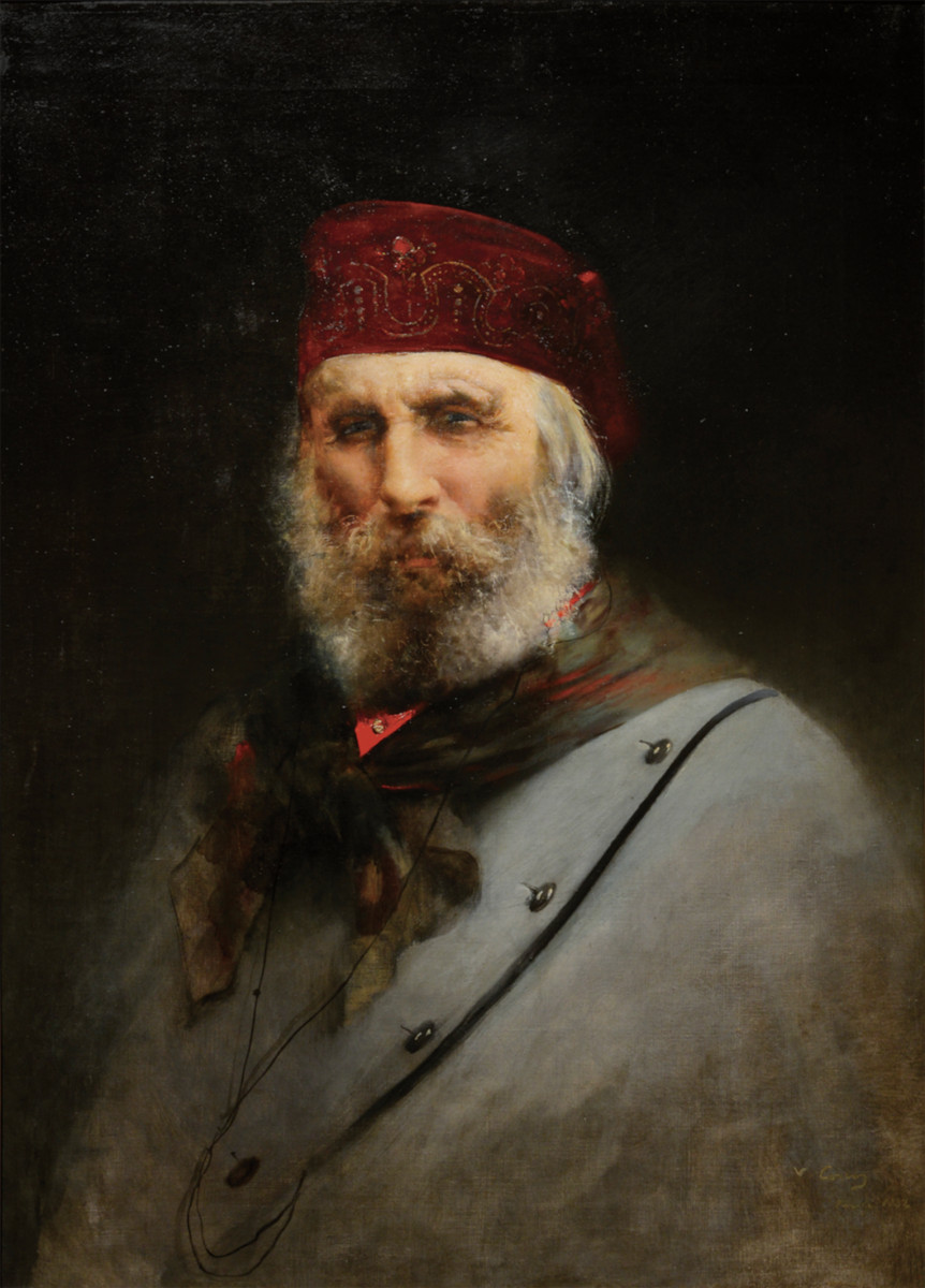 Ritratto di Giuseppe Garibaldi di Vittorio Corcos