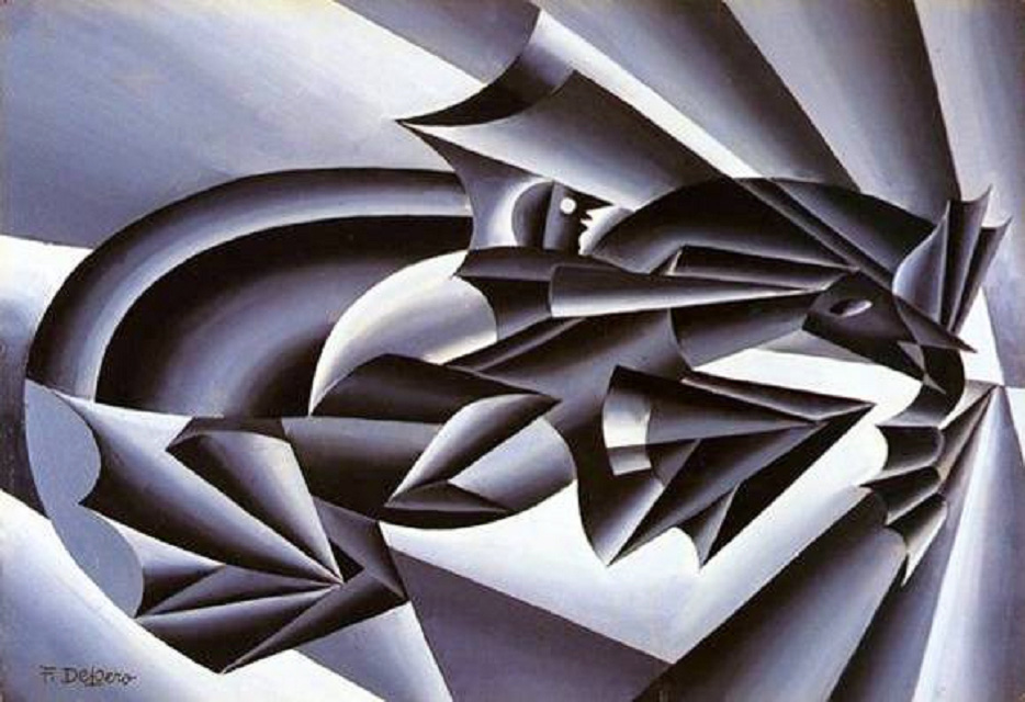 Nitrito in velocità di Fortunato Depero