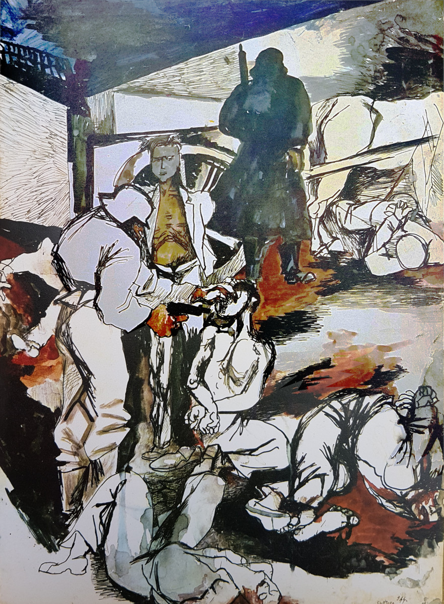 Colpo di Grazia di Renato Guttuso
