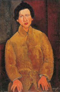 Cha&iuml;m Soutine di Amedeo Modigliani