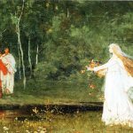 Dante incontra Matelda di Nicolò Barabino