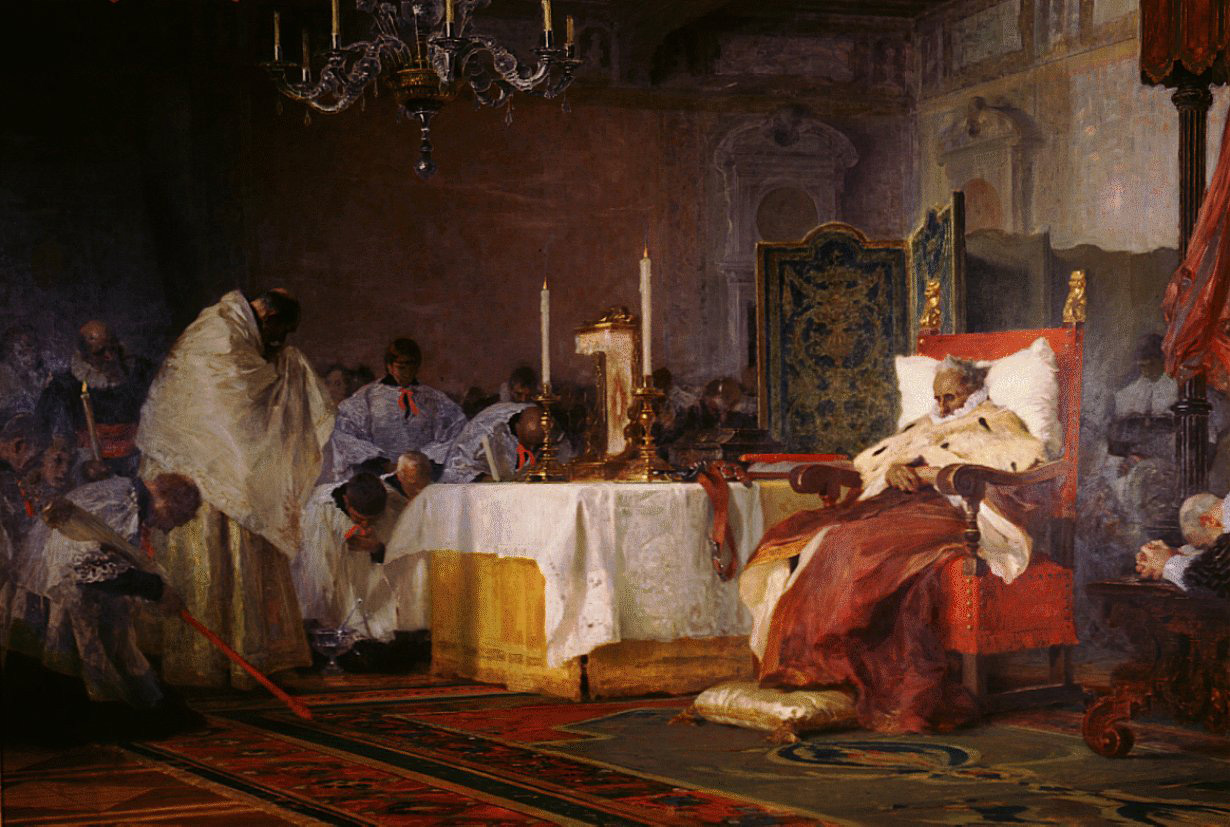 Morte di Carlo Emanuele I di Savoia di Nicolò Barabino