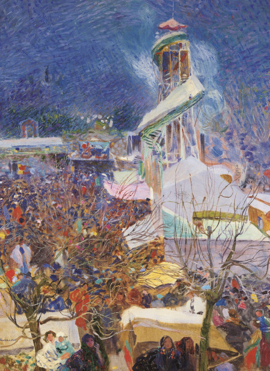 La fiera di Pietrasanta di Plinio Nomellini