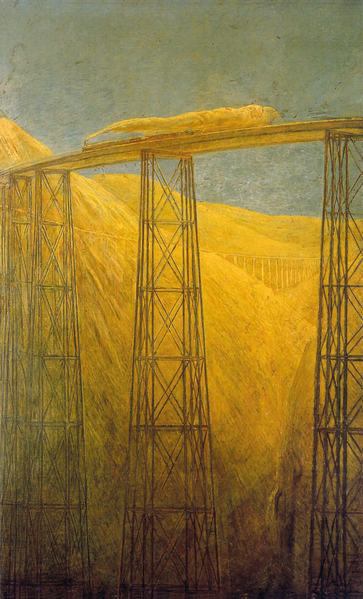 La ferrovia del Pacifico di Gaetano Previati