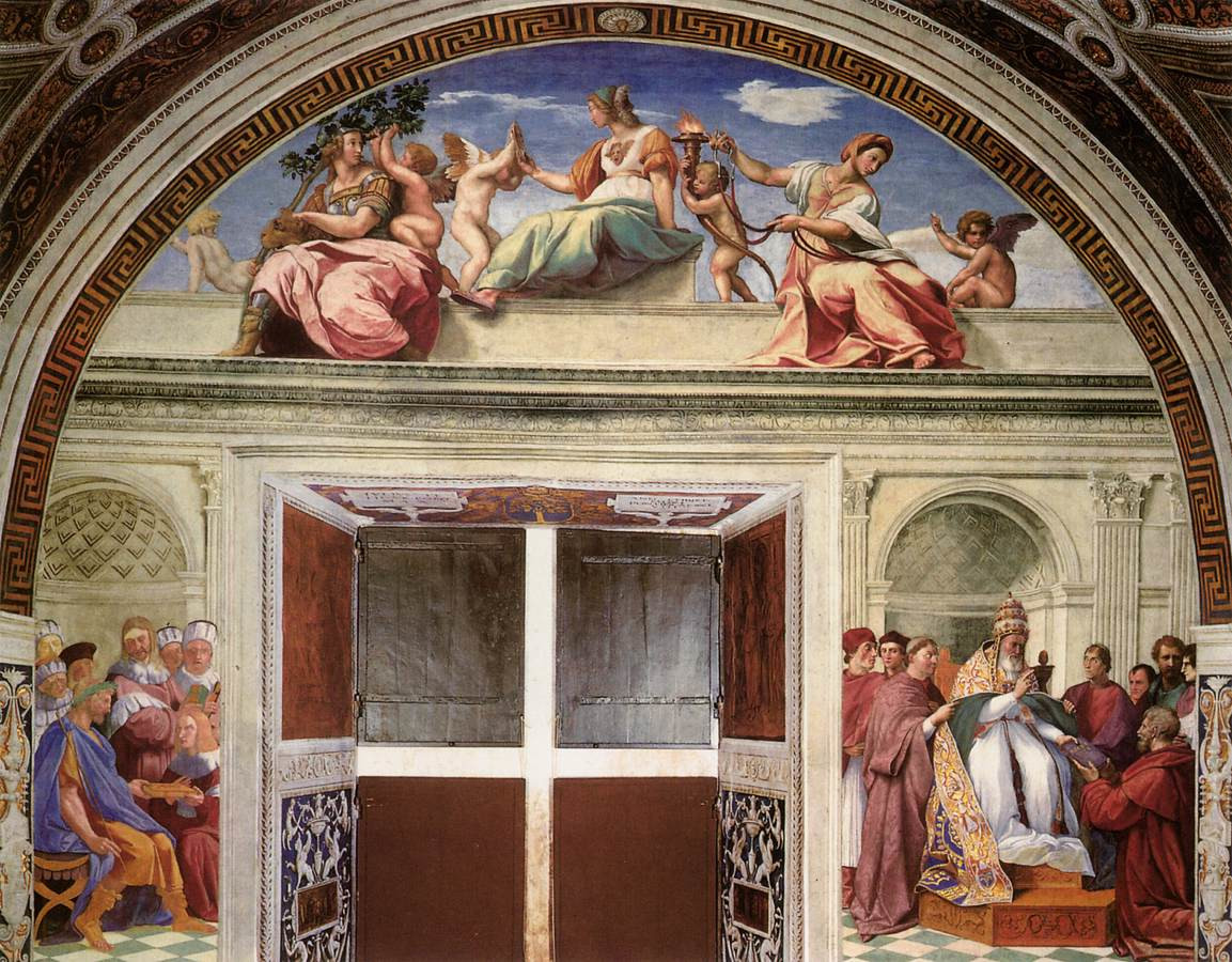 Virtù e la Legge di Raffaello