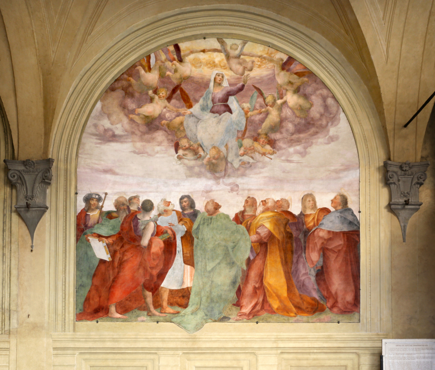 Assunzione della Vergine di Rosso Fiorentino