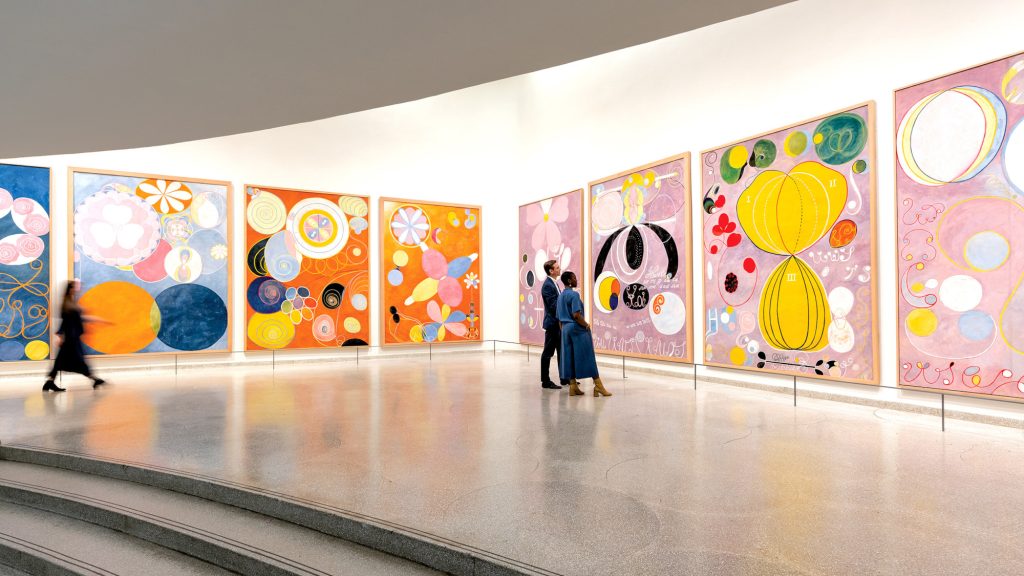 Hilma Af Klint al Museo Guggenheim di Bilbao. Curata da Tracey R. Bashkoff e Lucía Agirre, 2024-2025