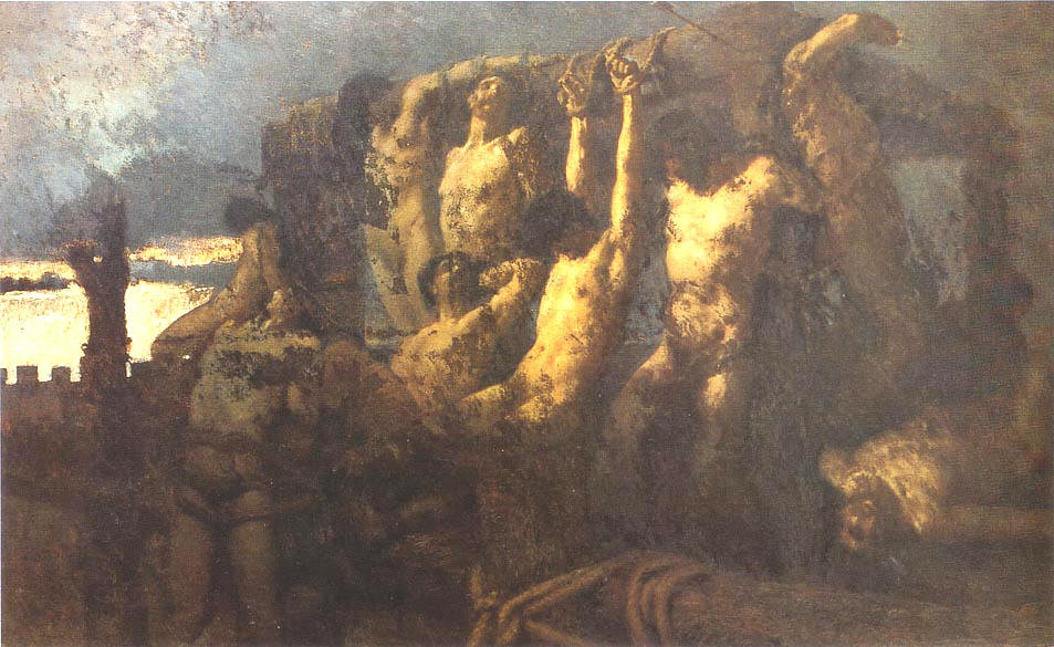 Gli ostaggi di Crema di Gaetano Previati