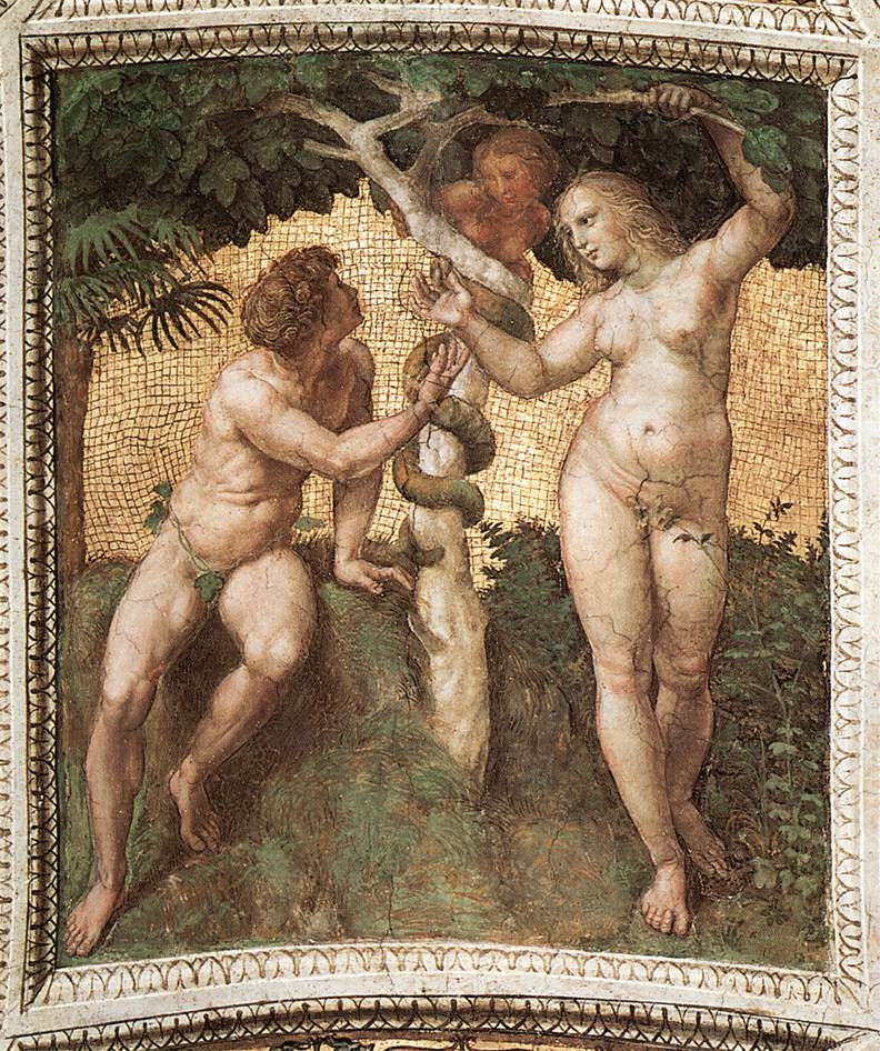 Adamo ed Eva di Raffaello