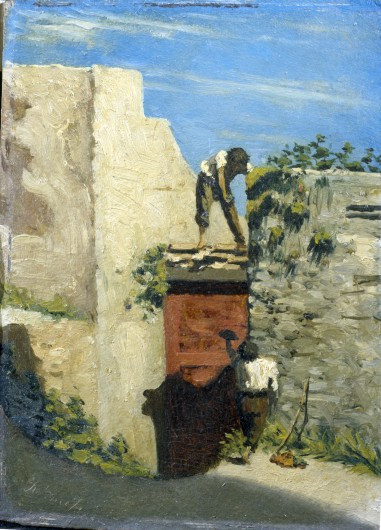 Ladruncoli di fichi di Raffaello Sernesi