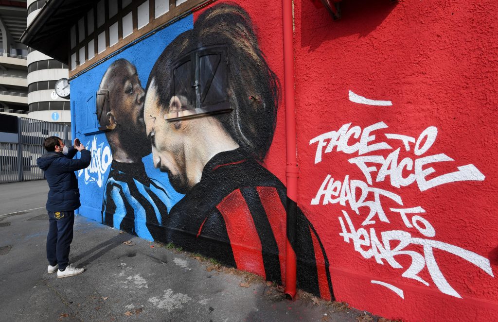 Il Murales Face to Face, Heart to Heart di SteReal e KeyOne