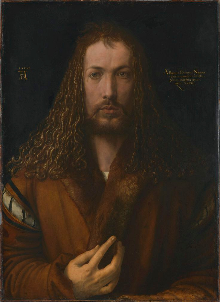 L'Autoritratto con pelliccia di Albrecht Dürer