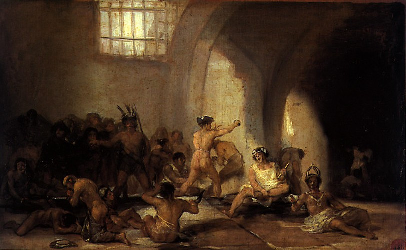 Casa dei pazzi o Manicomio di Goya