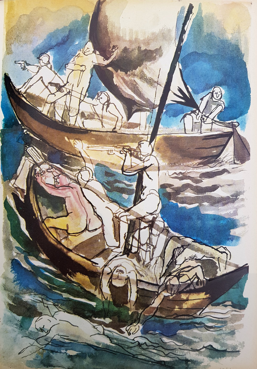 Sbarco di Renato Guttuso